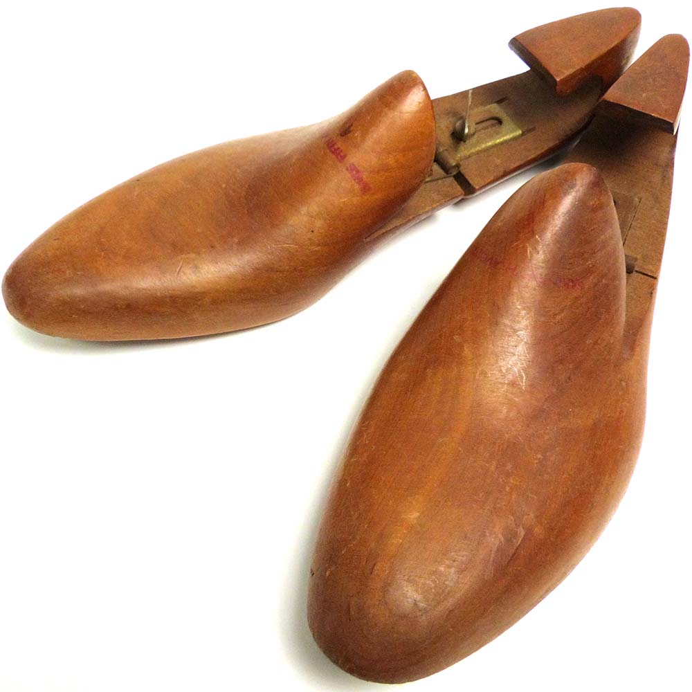 ヴィンテージ Saks Fifth Avenue 木製シューツリー / シューキーパー 10C(28-29cm相当)【中古】