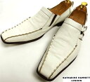 KATHARINE HAMNETT LONDON / キャサリンハムネットダブルモンクストラップシューズ 27(27cm相当)(メンズ)【中古】