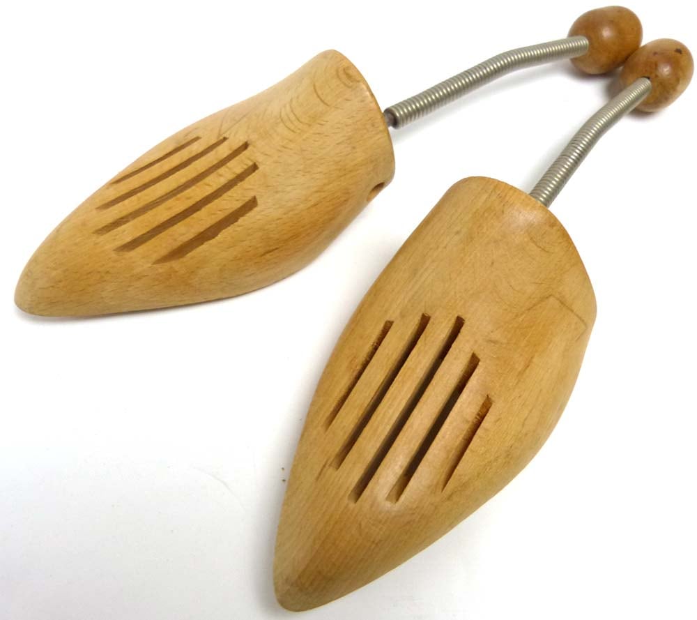 ヴィンテージ 西ドイツ製 木製 シューキーパー / シューツリー L(24-25cm相当)(レディース)【中古】