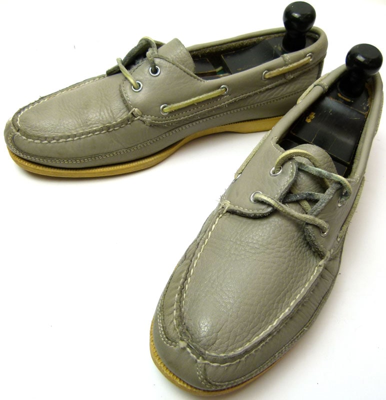【訳あり】Surfsiders レザーデッキシューズ 9 1/2(27.5cm相当)( メンズ )( ...