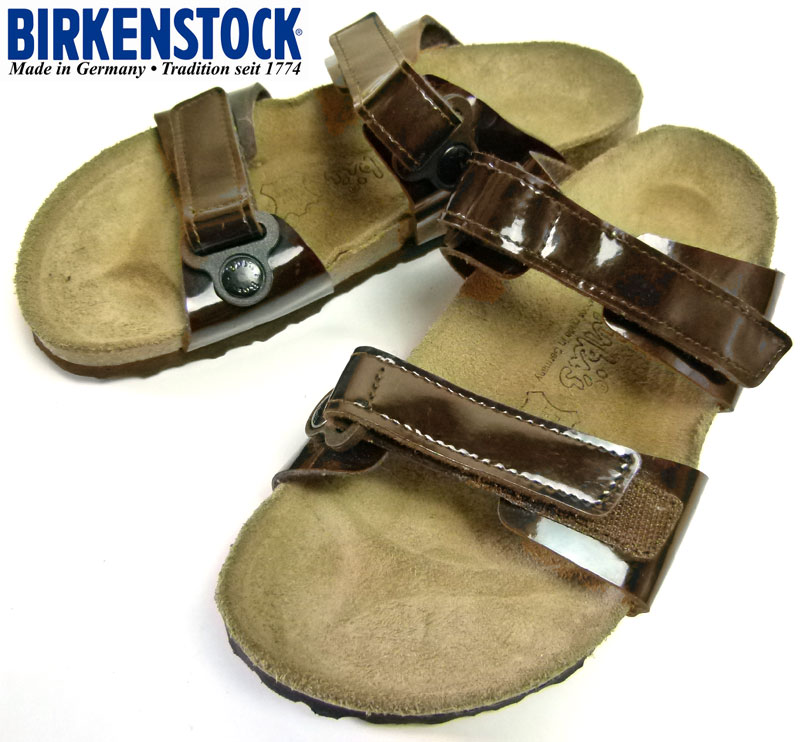 ビルケンシュトック BIRKENSTOCK ビルキー コンフォートサンダル 38(24.5cm相当)( レディース )【中古】