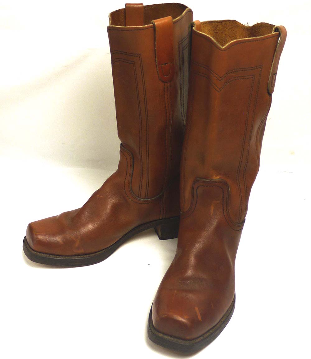 LANDIS / ランディス スクウェアトゥ ウェスタンブーツ 4100(26.5-27cm相当)(メンズ)【中古】