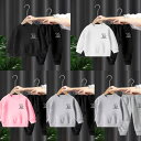 送料無料! キッズ スウェット 上下セット キッズ ベビー 子供 子供服 キッズ服 女の子 男の子 春服 春物 長袖 トップス かわいい 保育園 無地 キッズtシャツ 長袖tシャツ 長袖ティーシャツ