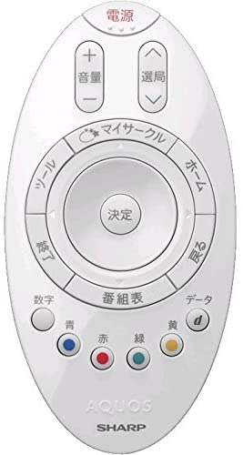 シャープ(SHARP)液晶テレビ 純正リモコンGA982WJSA(0106380357)