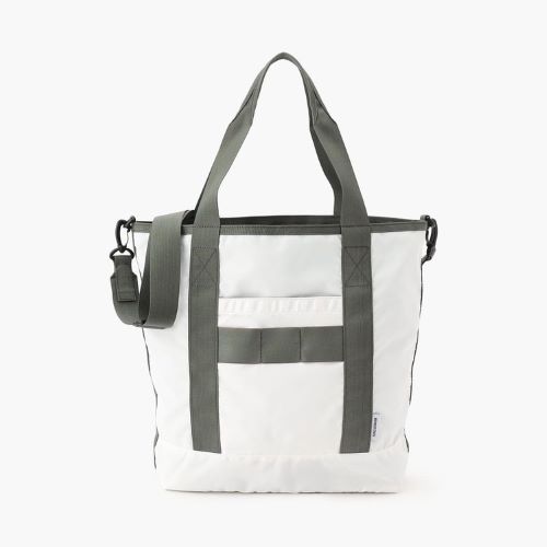 BRIEFING(ブリーフィング) DUAL 2WAY TOTE BRA251T49 Col.000 WHITE サイズ FREE 高さ：360mm 幅（最大..