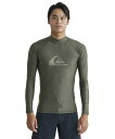 \楽天スーパーSALE期間中、エントリーでポイント10倍!/Quiksilver(クイックシルバー) ラッシュガード 長袖ALL TIME LR QLY2410...
