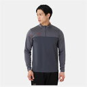 \楽天スーパーSALE期間中、エントリーでポイント10倍!/new balance(ニューバランス) ジャージハーフジップトップ 裏微起毛 AMT45264(E...