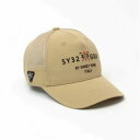 SY32 BY SWEETYEAES(エスワイ32) SYMBOLIC LOGO CAP SYG-25SG05 Col.BEIGE サイズ FREE(約58cm)