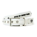 SY32 BY SWEETYEAES(エスワイ32) COMBINATION BELT SYG-25SG20 Col.WHITE サイズ 全長(バックル含まず)...