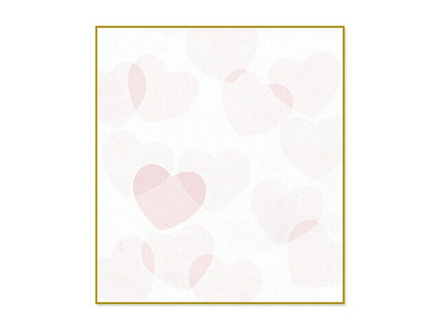 MIDORI（ミドリ） カラー色紙 ハート（A）