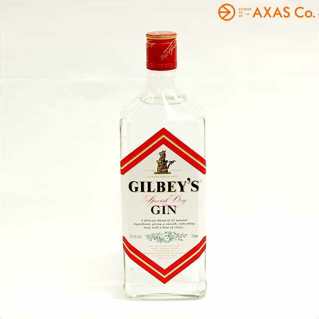 W&Aギルビー ギルビージン 37.5度 750ml