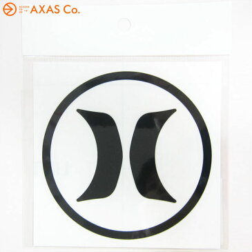 Hurley(ハーレー) CIRCLE ICON STICKER HACRCLIC ステッカー Col.Black