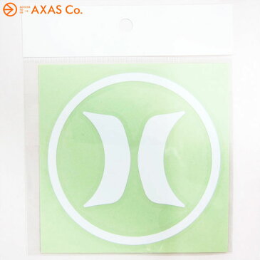 Hurley(ハーレー) CIRCLE ICON STICKER HACRCLIC ステッカー Col.White