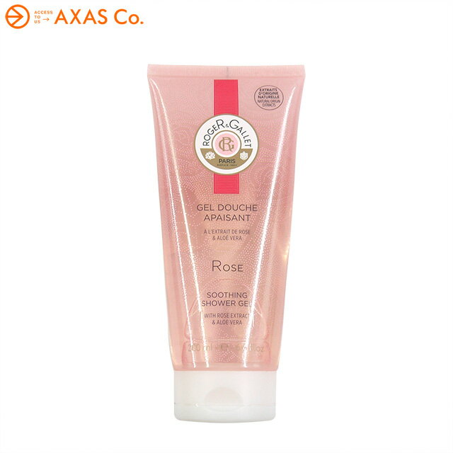 【並行輸入品】 ROGER&GALLET(ロジェ・ガレ) ローズ パフューム シャワージェル 200ml