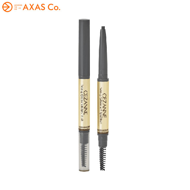 CEZANNE(セザンヌ) ブラシ付アイブロウ繰り出し Col.05 ナチュラルグレー 肌なじみの良い自然なグレー