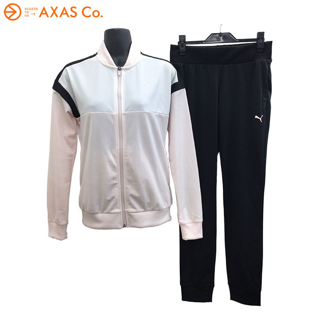【アウトレット】 PUMA(プーマ) カラーブロック ウィメンズ トレーニングスーツ (582867) Col.17