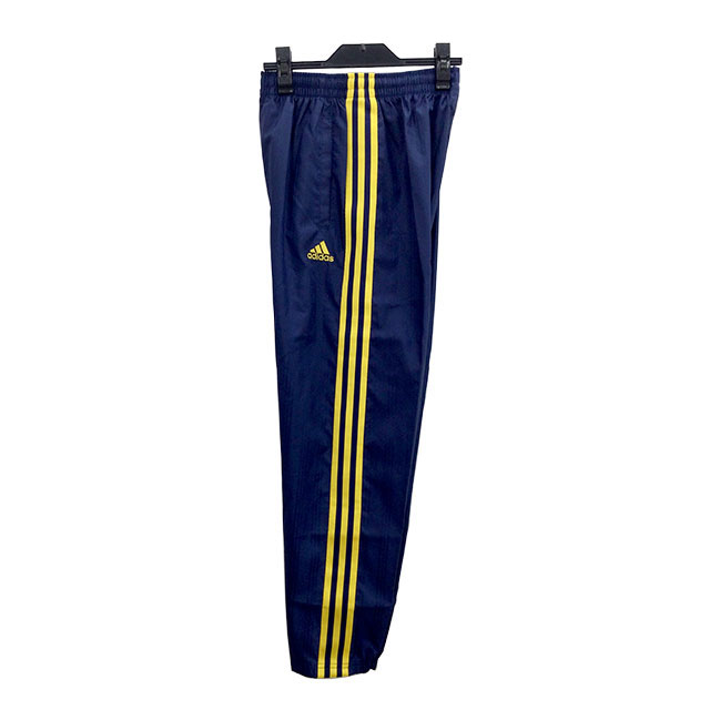 【アウトレット】 adidas(アディダス) Jrブレーカー ピステパンツ V1979(119494) Col.ネイビー×イエロー ▲7