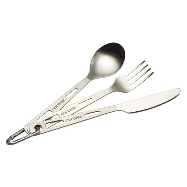 NORDISK(ノルディスク) Titanium Cutlery set of3 119021