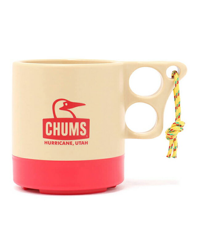 CHUMS(チャムス) Camper Mug Cup　　CH62-1244-B053 Col.Beige/Red-B053 Size:F