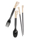 CHUMS(チャムス) Camper Cutlery Set CH62-1734-B069 Col.Brown/Black-B069 Size:F