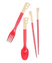 \楽天スーパーSALE期間中、エントリーでポイント10倍!/CHUMS(チャムス) Camper Cutlery Set CH62-1734-B053 Col...