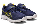 【アウトレット】 asics(アシックス) アシックスキッズシューズ　LAZRE BEAM MJ-MG　1154A147(400) Col.Navy Blue/Yellow