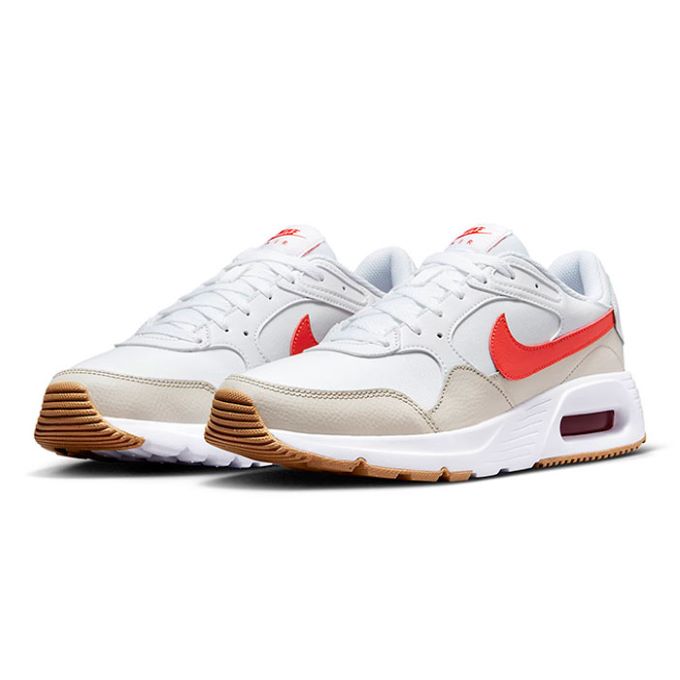 NIKE(ナイキ) NIKE AIR MAX SC CW4555 112 Col.WHITE/PICANTE RED BLANC/OREWOOD BRN CLR