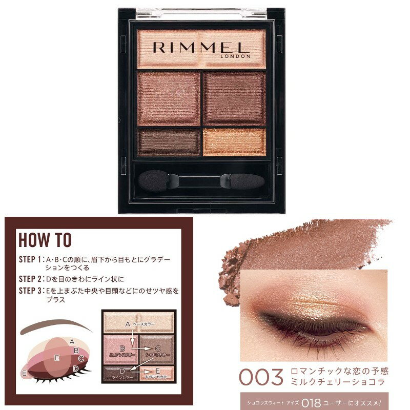 RIMMEL() _[ XEB[g ACVhE Col.003}`bNȗ̗\ ~N`F[VR