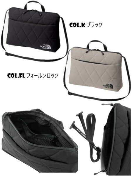 THE NORTH FACE(Ρե) Geoface Pouch NM32356 Size:H18W24.5D6.5cm...