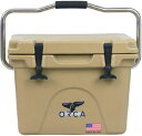 ORCA(オルカ) ORCA Coolers 20 Quart Col.ベージュSize:外側:高さ約38×幅約48×奥行き約35 内側:高さ約24×幅約35×...