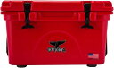 ORCA(オルカ) ORCA Coolers 26 Quart Col.レッド Size:外側:高さ約37×幅約59×奥行約44 内側:高さ約22×幅約41×奥...