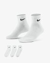 NIKE(ナイキ) エブリデイ クッションド トレーニング アンクル ソックス (3足) SX7667(4)