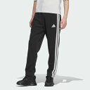 adidas(アディダス) スリーストライプス レギュラーフィット ダブルニット オープンヘム トラックパンツ JZR01