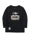 CHUMS(チャムス) キッズ ブービーフェイス ブラッシュド ロングスリーブ Tシャツ CH21-1293