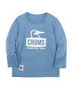 CHUMS(チャムス) キッズ ブービーフェイス ブラッシュド ロングスリーブ Tシャツ CH21-1293