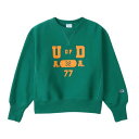Champion(チャンピオン) ウィメンズ クルーネックスウェットシャツ CW-Y002 Col.54C クラシックグリーン サイズ L