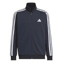 adidas(アディダス) スリーストライプス レギュラーフィット ダブルニット トラックジャケット JZR00