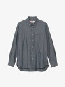canterbury(カンタベリー) ロングスリーブボタンダウンダンガリーシャツ(メンズ) RA43541