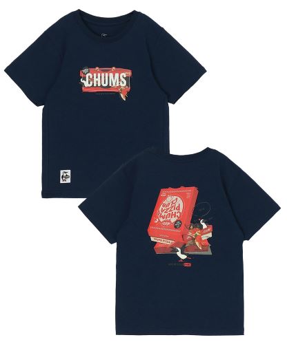 CHUMS(チャムス) キッズチャムスピザボックスTシャツ CH21-1368 CHUMS(チャムス) キッズチャムスピザボックスTシャツ CH21-1368