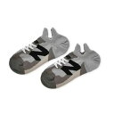 New Balance(ニューバランス) シフテッドソックス JASL2731 Col.GR グレー サイズ M(23-25cm)(4)