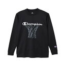 Champion(チャンピオン) ジュニア ロングスリーブTシャツ CK-AB411 Col.090 ブラック サイズ 130