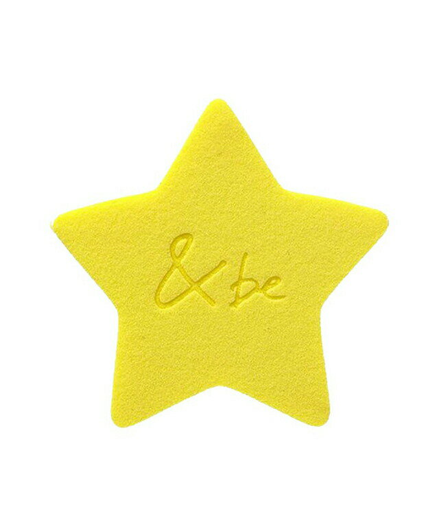 &be アンドビー スタースポンジ イエロー [3916][P2]