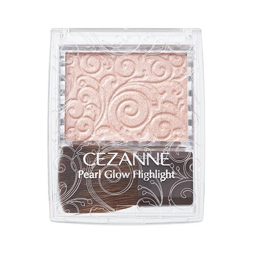 セザンヌ パールグロウハイライト 2.4g 02 ロゼベージュ [1436][P1]