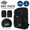 Dickies デイパック BOX ポリschool スクール 学生 黒 ブラック 男女兼用 メンズ レディース ディッキーズ 中学生 高校生 大学生 シンプル おしゃれ かっこいい【通学リュック】|詳細画像