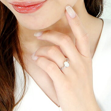 Pt900 オパール ダイヤモンド オパールリング オパール ジュエリー アクセサリー レディース ダイヤリング ゴールド・リング 送料無料 ギフト プレゼント ひと粒 一粒