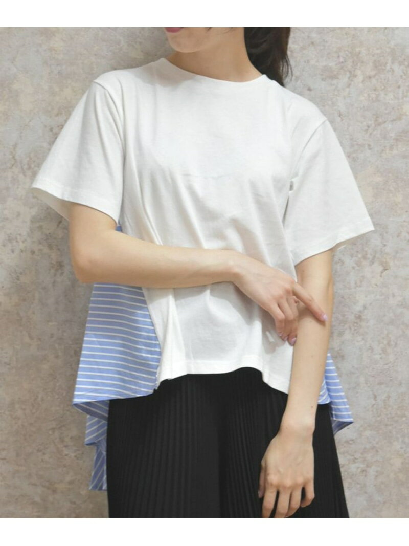 ストライプ切替プルオーバーaxes...