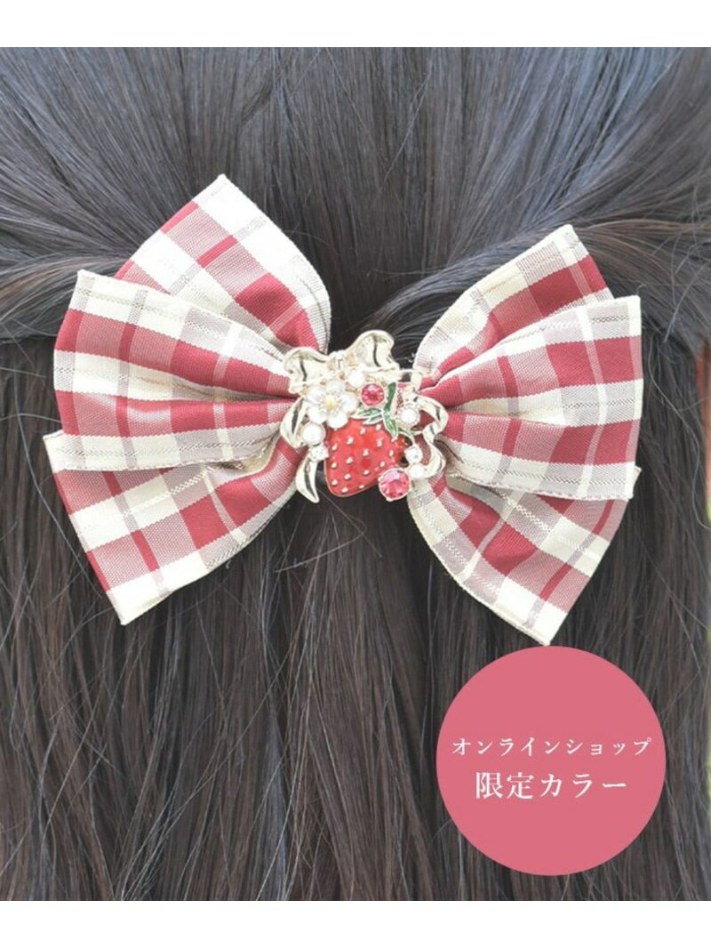 デコレーションベリークリップ axes femme アクシーズファム ファッション雑貨 チャーム・キーチェーン ピンク ワインレッド ベージュ[Rakuten ...