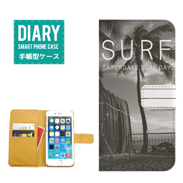 iPhone7 Plus P[X 蒠^  SURF T[t mNSATURDAYS SURF DAY  z [Ă O[ ubN zCg IV fUC