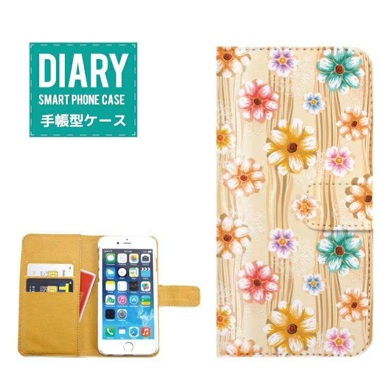 iPhone6 Plus P[X 蒠^  t[ }` fUCЂ܂ Flower Sunflower IV CG[ u[ bh IW O[ zCg lCr[ J[ Jt |bv JCC