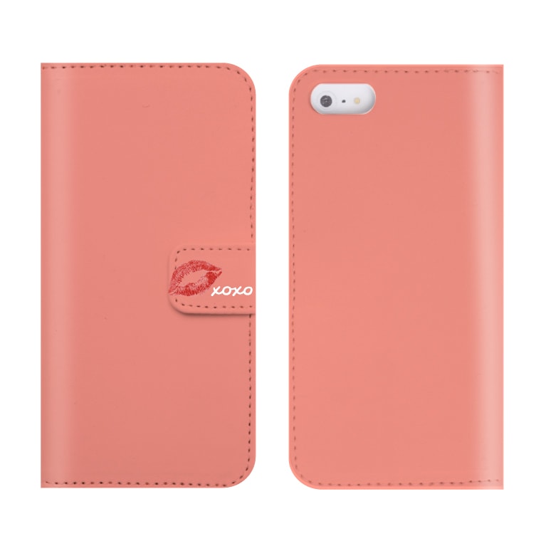 Galaxy S7 edge ケース 手帳型 (V) 送料無料 リップ 唇柄I Miss You Call Me セレブ 女子 GIRL XOXO オシャレ ファッション カワイイ 人気 リップ LIP 唇 デザイン ブラック ホワイト ピンク レッド